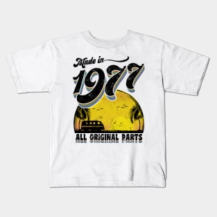 Made in 1977 All Original Partы Kids T-Shirt